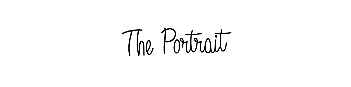 Create a beautiful signature design for name The Portrait. With this signature (Angelique-Rose-font-FFP) fonts, you can make a handwritten signature for free. The Portrait signature style 5 images and pictures png