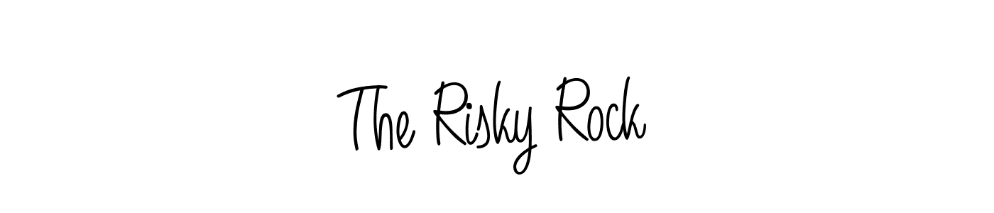 Angelique-Rose-font-FFP is a professional signature style that is perfect for those who want to add a touch of class to their signature. It is also a great choice for those who want to make their signature more unique. Get The Risky Rock name to fancy signature for free. The Risky Rock signature style 5 images and pictures png