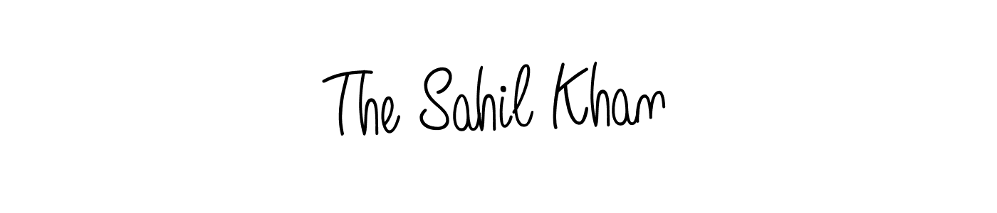 How to Draw The Sahil Khan signature style? Angelique-Rose-font-FFP is a latest design signature styles for name The Sahil Khan. The Sahil Khan signature style 5 images and pictures png
