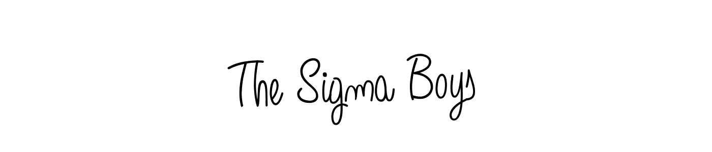 It looks lik you need a new signature style for name The Sigma Boys. Design unique handwritten (Angelique-Rose-font-FFP) signature with our free signature maker in just a few clicks. The Sigma Boys signature style 5 images and pictures png