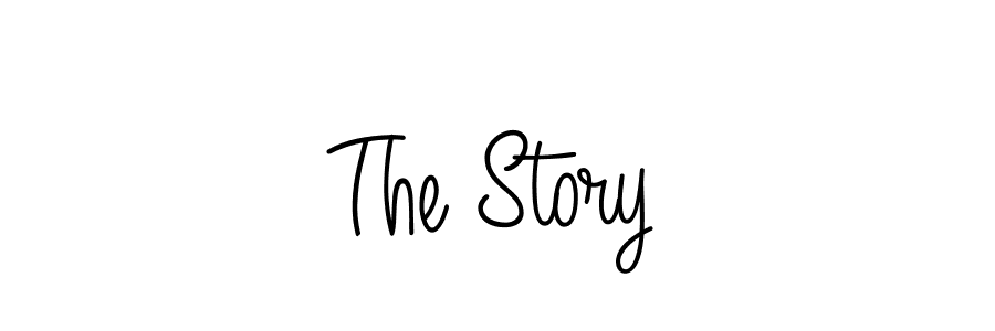 Also we have The Story name is the best signature style. Create professional handwritten signature collection using Angelique-Rose-font-FFP autograph style. The Story signature style 5 images and pictures png