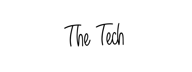 Design your own signature with our free online signature maker. With this signature software, you can create a handwritten (Angelique-Rose-font-FFP) signature for name The Tech. The Tech signature style 5 images and pictures png