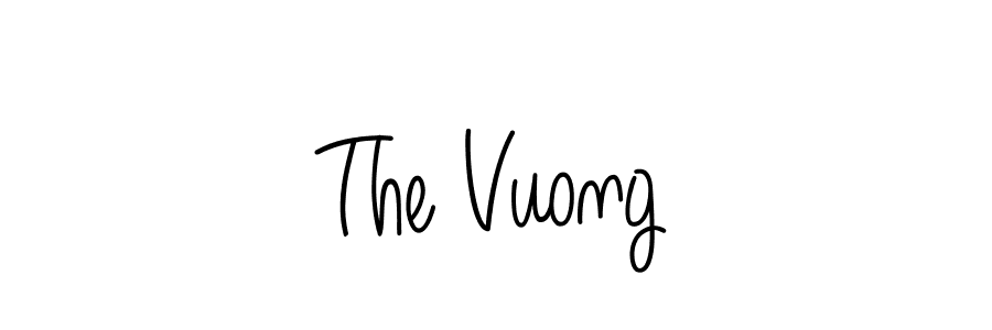 The Vuong stylish signature style. Best Handwritten Sign (Angelique-Rose-font-FFP) for my name. Handwritten Signature Collection Ideas for my name The Vuong. The Vuong signature style 5 images and pictures png