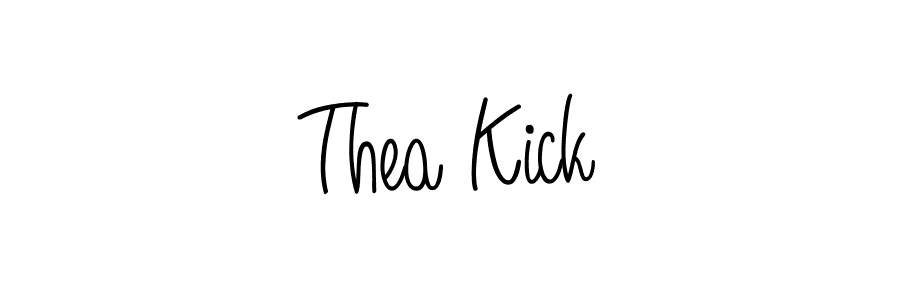 Make a short Thea Kick signature style. Manage your documents anywhere anytime using Angelique-Rose-font-FFP. Create and add eSignatures, submit forms, share and send files easily. Thea Kick signature style 5 images and pictures png