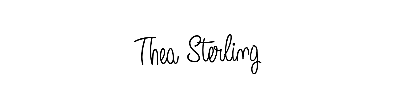 How to Draw Thea Sterling signature style? Angelique-Rose-font-FFP is a latest design signature styles for name Thea Sterling. Thea Sterling signature style 5 images and pictures png