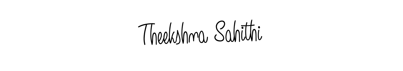 Make a short Theekshna Sahithi signature style. Manage your documents anywhere anytime using Angelique-Rose-font-FFP. Create and add eSignatures, submit forms, share and send files easily. Theekshna Sahithi signature style 5 images and pictures png