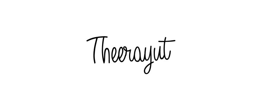 How to make Theerayut signature? Angelique-Rose-font-FFP is a professional autograph style. Create handwritten signature for Theerayut name. Theerayut signature style 5 images and pictures png