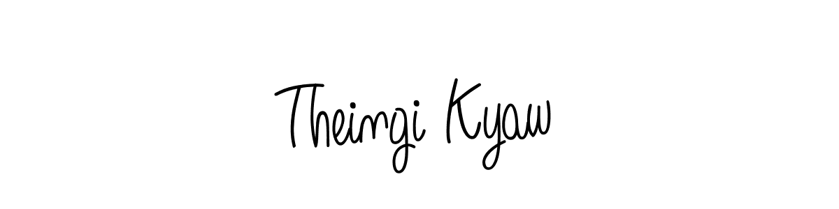 Once you've used our free online signature maker to create your best signature Angelique-Rose-font-FFP style, it's time to enjoy all of the benefits that Theingi Kyaw name signing documents. Theingi Kyaw signature style 5 images and pictures png