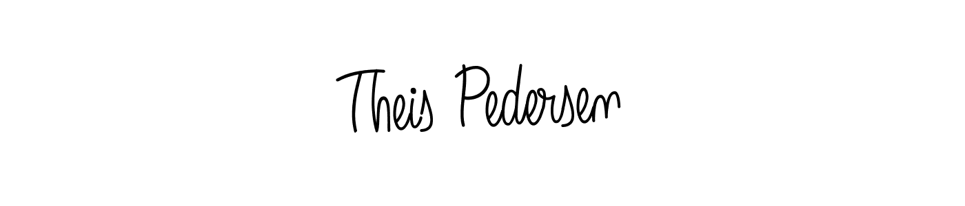 Also we have Theis Pedersen name is the best signature style. Create professional handwritten signature collection using Angelique-Rose-font-FFP autograph style. Theis Pedersen signature style 5 images and pictures png