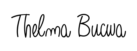 Stand out with a creative autograph for Thelma Bucwa. The Angelique-Rose-font-FFP styling blends modern aesthetics with classic signature flourishes. Thelma Bucwa signature style 5 images and pictures png