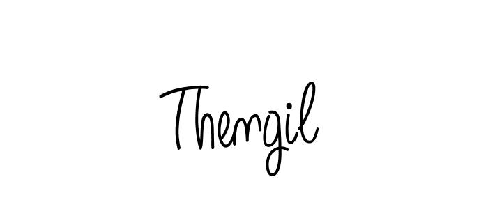 Create a beautiful signature design for name Thengil. With this signature (Angelique-Rose-font-FFP) fonts, you can make a handwritten signature for free. Thengil signature style 5 images and pictures png