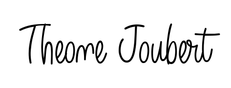 The Angelique-Rose-font-FFP font transforms the name Theone Joubert into an executive sign with sharp precision and distinguished character. Theone Joubert signature style 5 images and pictures png