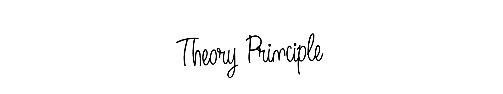How to make Theory Principle name signature. Use Angelique-Rose-font-FFP style for creating short signs online. This is the latest handwritten sign. Theory Principle signature style 5 images and pictures png