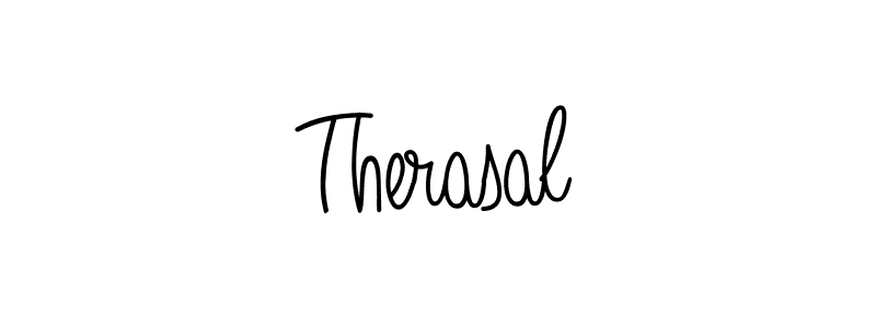 Also we have Therasal name is the best signature style. Create professional handwritten signature collection using Angelique-Rose-font-FFP autograph style. Therasal signature style 5 images and pictures png