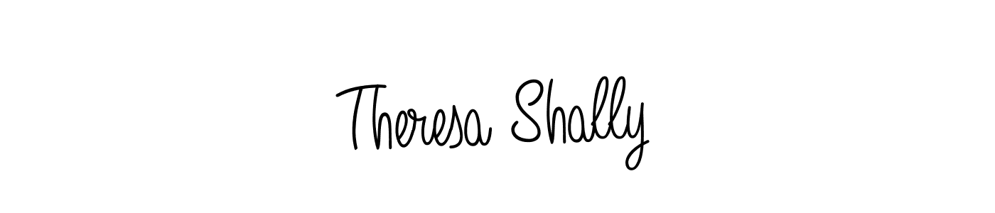 You can use this online signature creator to create a handwritten signature for the name Theresa Shally. This is the best online autograph maker. Theresa Shally signature style 5 images and pictures png