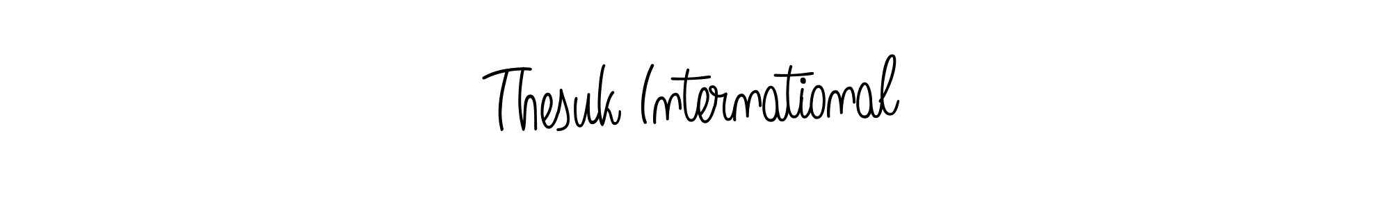 Check out images of Autograph of Thesuk International name. Actor Thesuk International Signature Style. Angelique-Rose-font-FFP is a professional sign style online. Thesuk International signature style 5 images and pictures png