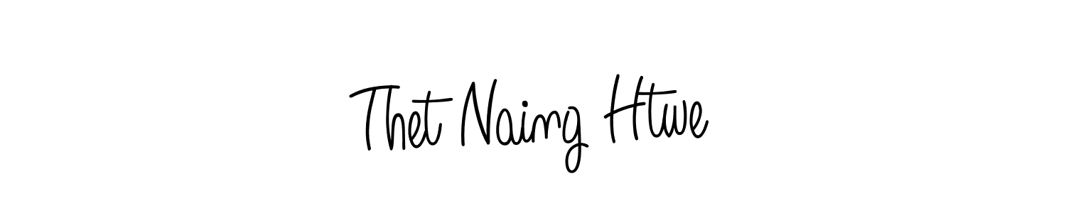 Make a short Thet Naing Htwe signature style. Manage your documents anywhere anytime using Angelique-Rose-font-FFP. Create and add eSignatures, submit forms, share and send files easily. Thet Naing Htwe signature style 5 images and pictures png