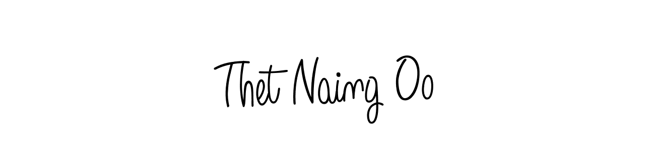 How to make Thet Naing Oo signature? Angelique-Rose-font-FFP is a professional autograph style. Create handwritten signature for Thet Naing Oo name. Thet Naing Oo signature style 5 images and pictures png