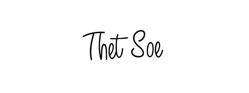 Similarly Angelique-Rose-font-FFP is the best handwritten signature design. Signature creator online .You can use it as an online autograph creator for name Thet Soe. Thet Soe signature style 5 images and pictures png