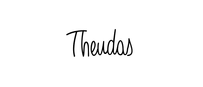 How to make Theudas name signature. Use Angelique-Rose-font-FFP style for creating short signs online. This is the latest handwritten sign. Theudas signature style 5 images and pictures png