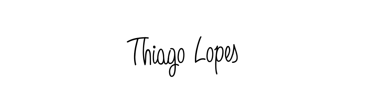 Angelique-Rose-font-FFP is a professional signature style that is perfect for those who want to add a touch of class to their signature. It is also a great choice for those who want to make their signature more unique. Get Thiago Lopes name to fancy signature for free. Thiago Lopes signature style 5 images and pictures png