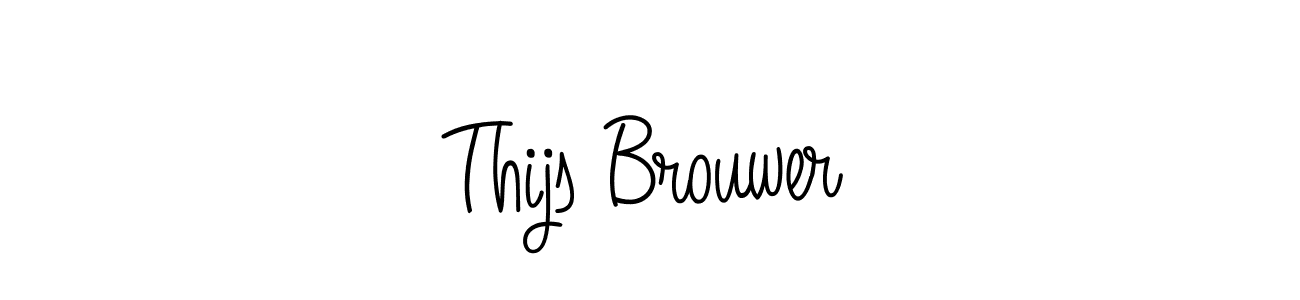 Make a short Thijs Brouwer signature style. Manage your documents anywhere anytime using Angelique-Rose-font-FFP. Create and add eSignatures, submit forms, share and send files easily. Thijs Brouwer signature style 5 images and pictures png