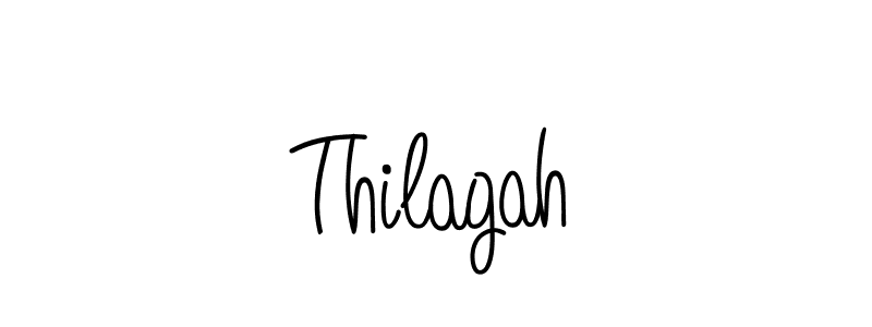 Also we have Thilagah name is the best signature style. Create professional handwritten signature collection using Angelique-Rose-font-FFP autograph style. Thilagah signature style 5 images and pictures png