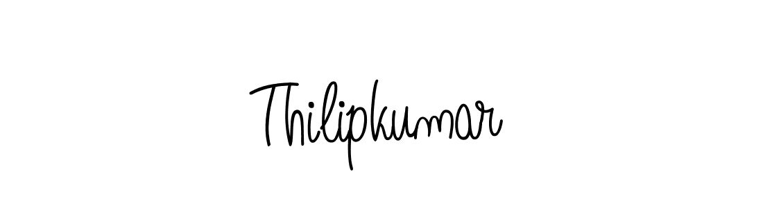 Make a short Thilipkumar signature style. Manage your documents anywhere anytime using Angelique-Rose-font-FFP. Create and add eSignatures, submit forms, share and send files easily. Thilipkumar signature style 5 images and pictures png