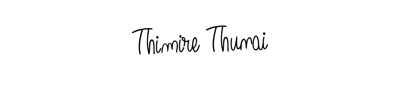 Angelique-Rose-font-FFP is a professional signature style that is perfect for those who want to add a touch of class to their signature. It is also a great choice for those who want to make their signature more unique. Get Thimire Thunai name to fancy signature for free. Thimire Thunai signature style 5 images and pictures png