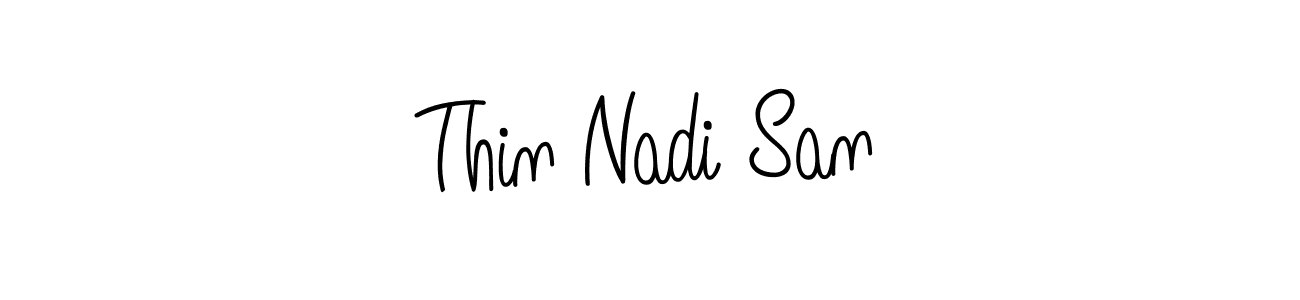 Best and Professional Signature Style for Thin Nadi San. Angelique-Rose-font-FFP Best Signature Style Collection. Thin Nadi San signature style 5 images and pictures png