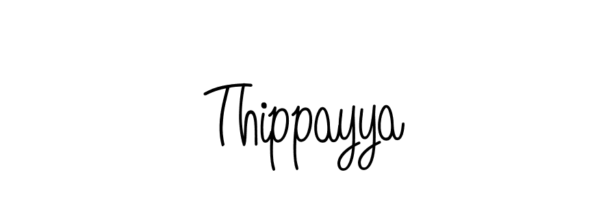 Create a beautiful signature design for name Thippayya. With this signature (Angelique-Rose-font-FFP) fonts, you can make a handwritten signature for free. Thippayya signature style 5 images and pictures png