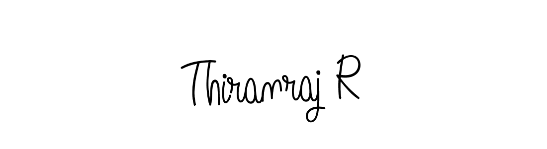 Also we have Thiranraj R name is the best signature style. Create professional handwritten signature collection using Angelique-Rose-font-FFP autograph style. Thiranraj R signature style 5 images and pictures png