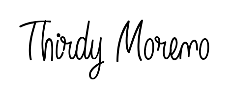 Create your official email sign-off with Thirdy Moreno name in Angelique-Rose-font-FFP style. Crisp, clean, and perfectly legible across all screens. Thirdy Moreno signature style 5 images and pictures png