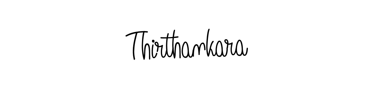 You should practise on your own different ways (Angelique-Rose-font-FFP) to write your name (Thirthankara) in signature. don't let someone else do it for you. Thirthankara signature style 5 images and pictures png