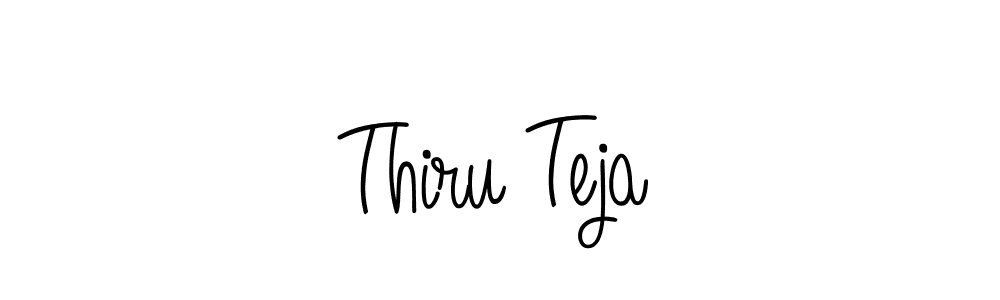 Make a beautiful signature design for name Thiru Teja. Use this online signature maker to create a handwritten signature for free. Thiru Teja signature style 5 images and pictures png