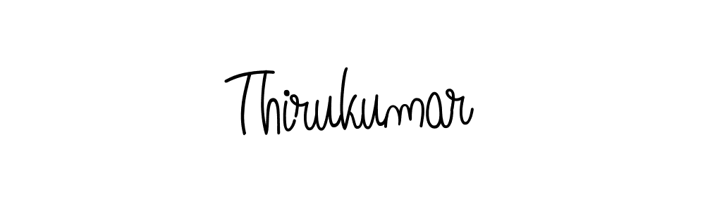 How to Draw Thirukumar signature style? Angelique-Rose-font-FFP is a latest design signature styles for name Thirukumar. Thirukumar signature style 5 images and pictures png