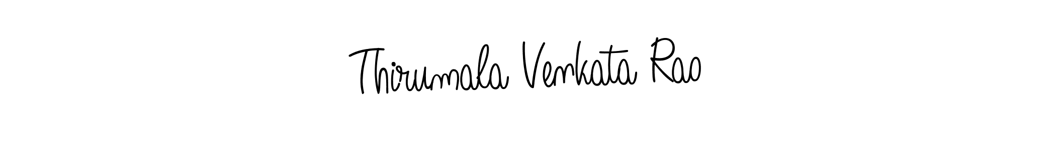 Also we have Thirumala Venkata Rao name is the best signature style. Create professional handwritten signature collection using Angelique-Rose-font-FFP autograph style. Thirumala Venkata Rao signature style 5 images and pictures png