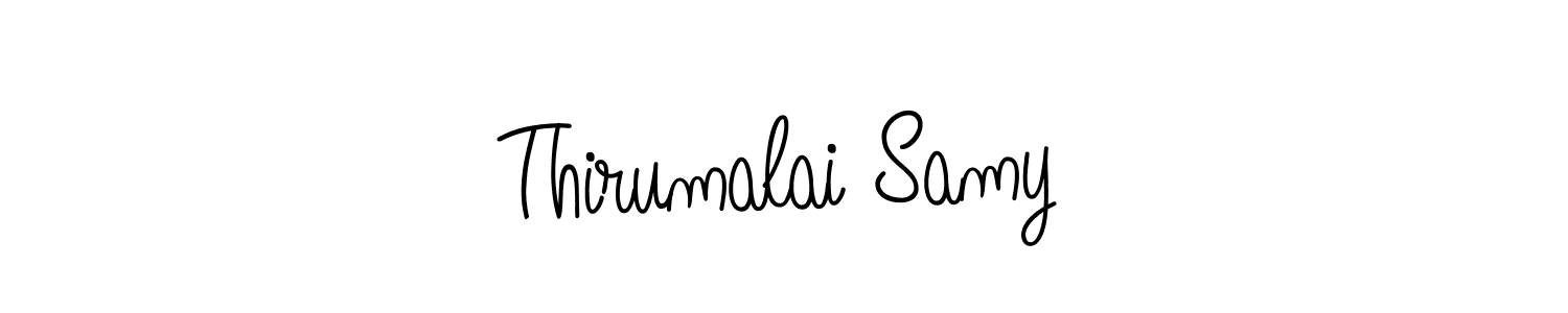 How to make Thirumalai Samy signature? Angelique-Rose-font-FFP is a professional autograph style. Create handwritten signature for Thirumalai Samy name. Thirumalai Samy signature style 5 images and pictures png