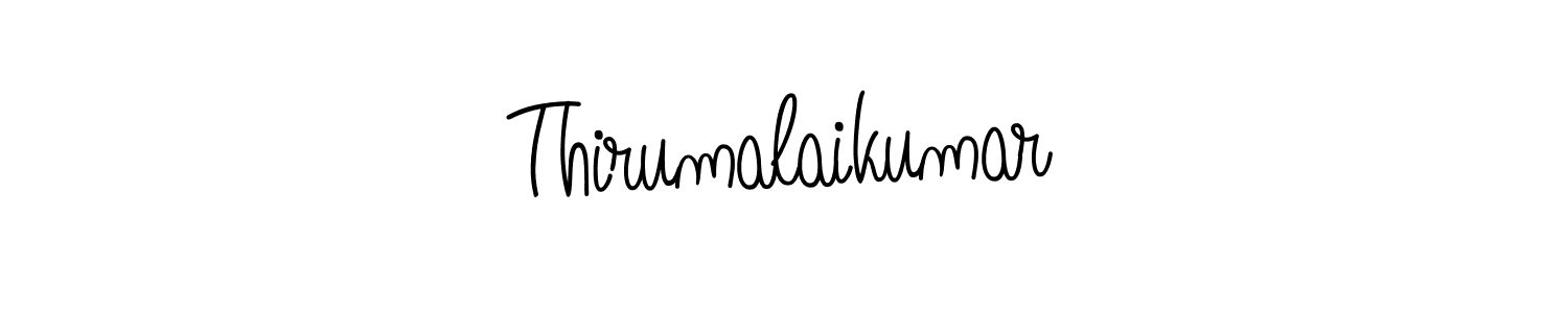 Design your own signature with our free online signature maker. With this signature software, you can create a handwritten (Angelique-Rose-font-FFP) signature for name Thirumalaikumar. Thirumalaikumar signature style 5 images and pictures png