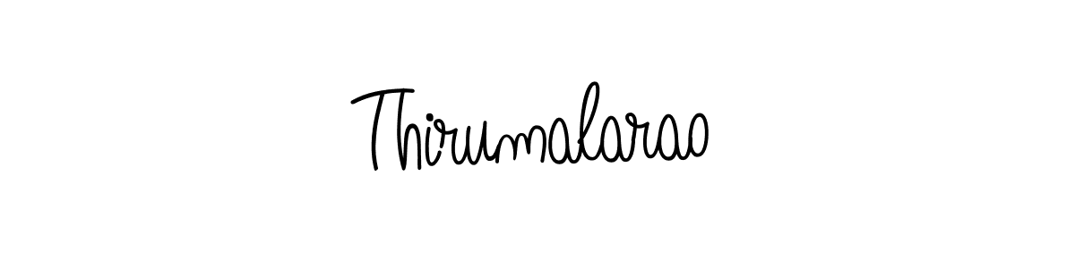 How to make Thirumalarao signature? Angelique-Rose-font-FFP is a professional autograph style. Create handwritten signature for Thirumalarao name. Thirumalarao signature style 5 images and pictures png