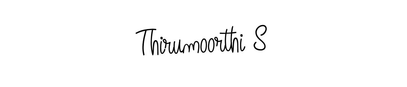 It looks lik you need a new signature style for name Thirumoorthi S. Design unique handwritten (Angelique-Rose-font-FFP) signature with our free signature maker in just a few clicks. Thirumoorthi S signature style 5 images and pictures png