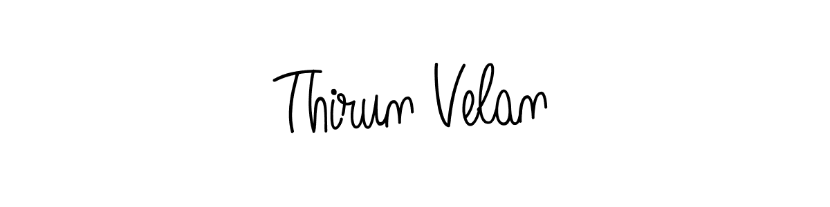 It looks lik you need a new signature style for name Thirun Velan. Design unique handwritten (Angelique-Rose-font-FFP) signature with our free signature maker in just a few clicks. Thirun Velan signature style 5 images and pictures png