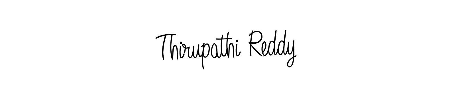 Similarly Angelique-Rose-font-FFP is the best handwritten signature design. Signature creator online .You can use it as an online autograph creator for name Thirupathi Reddy. Thirupathi Reddy signature style 5 images and pictures png