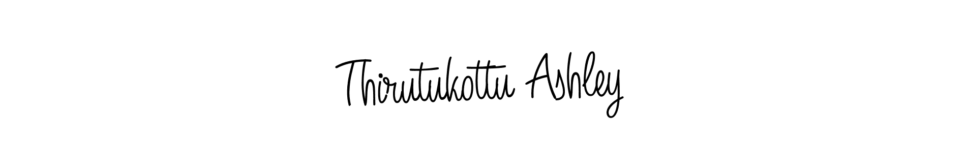 Design your own signature with our free online signature maker. With this signature software, you can create a handwritten (Angelique-Rose-font-FFP) signature for name Thirutukottu Ashley. Thirutukottu Ashley signature style 5 images and pictures png