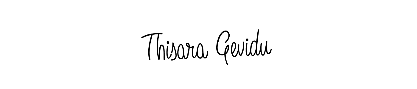 Similarly Angelique-Rose-font-FFP is the best handwritten signature design. Signature creator online .You can use it as an online autograph creator for name Thisara Gevidu. Thisara Gevidu signature style 5 images and pictures png