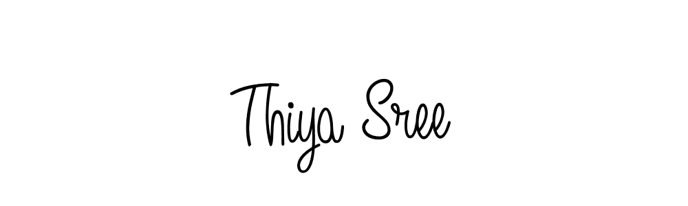 Also You can easily find your signature by using the search form. We will create Thiya Sree name handwritten signature images for you free of cost using Angelique-Rose-font-FFP sign style. Thiya Sree signature style 5 images and pictures png