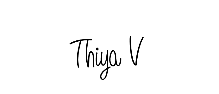 Make a short Thiya V signature style. Manage your documents anywhere anytime using Angelique-Rose-font-FFP. Create and add eSignatures, submit forms, share and send files easily. Thiya V signature style 5 images and pictures png
