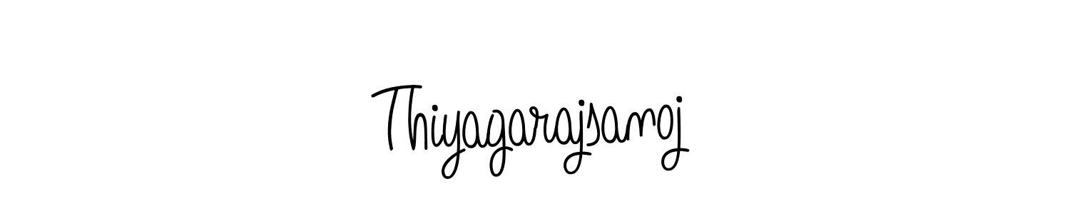 Make a beautiful signature design for name Thiyagarajsanoj. Use this online signature maker to create a handwritten signature for free. Thiyagarajsanoj signature style 5 images and pictures png