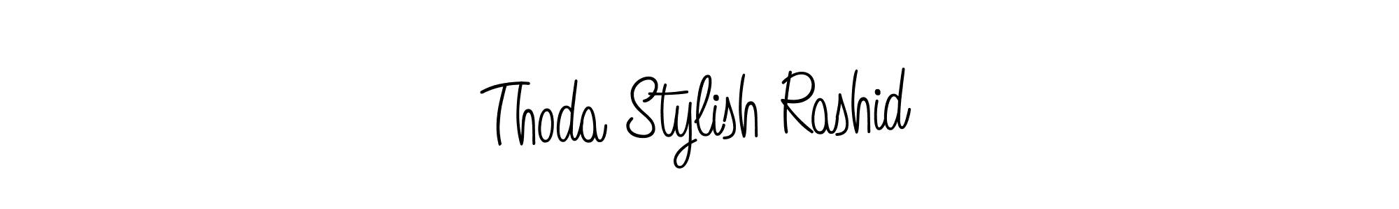Best and Professional Signature Style for Thoda Stylish Rashid. Angelique-Rose-font-FFP Best Signature Style Collection. Thoda Stylish Rashid signature style 5 images and pictures png