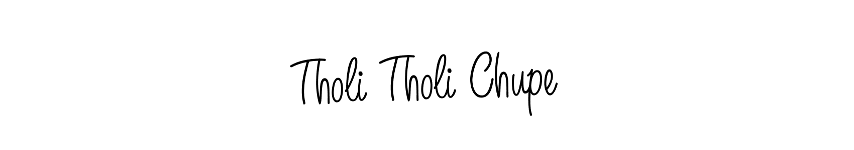 Angelique-Rose-font-FFP is a professional signature style that is perfect for those who want to add a touch of class to their signature. It is also a great choice for those who want to make their signature more unique. Get Tholi Tholi Chupe name to fancy signature for free. Tholi Tholi Chupe signature style 5 images and pictures png